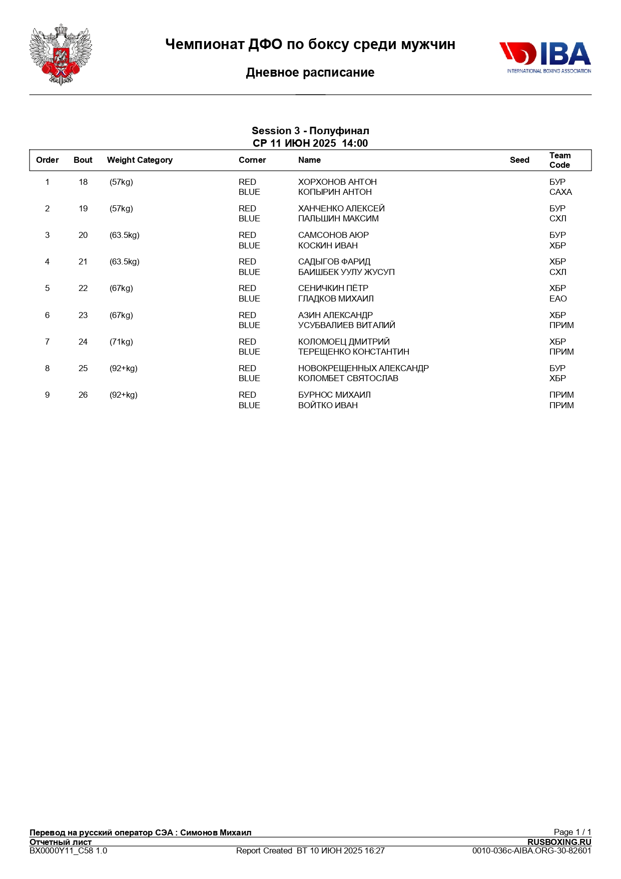 11.06.25 - Состав пар - Чемпионат ДФО по боксу среди мужчин - г. Улан-Удэ - День 3_page-0001