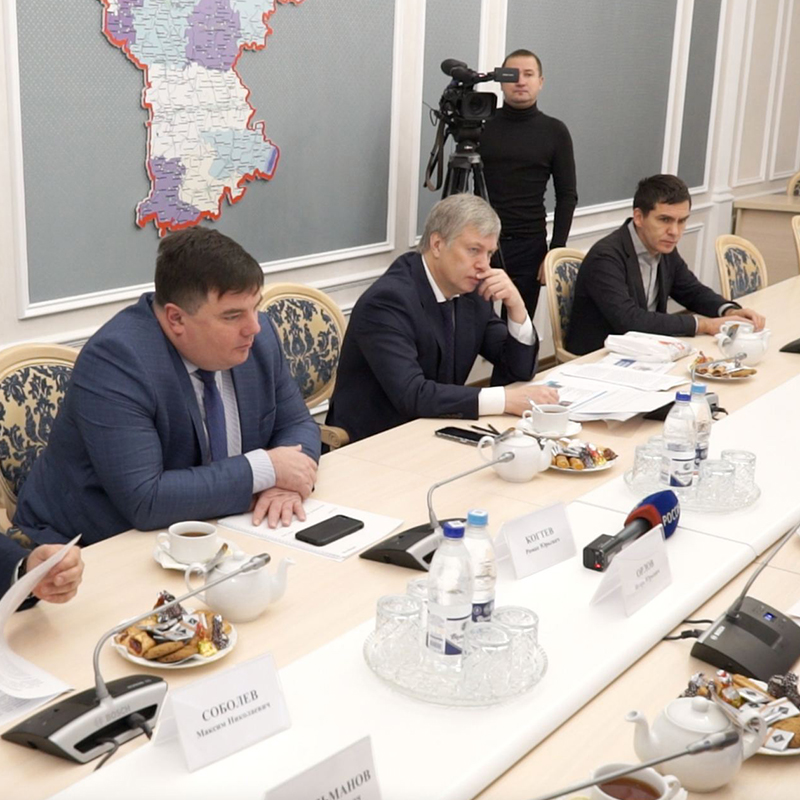 Встреча с губернатором Ульяновской области