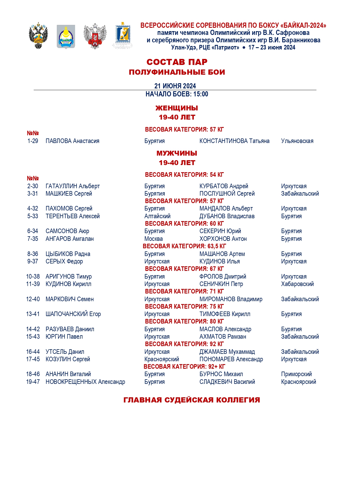 21.06.24 - СОСТАВ ПАР - ВС Байкал 2024 памяти В. К. Сафронова и В. И. Баранникова - Улан-Удэ - ДЕНЬ 4_page-0001 (1)