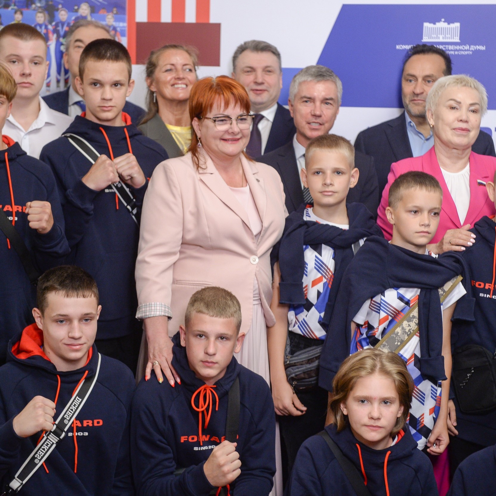 Юные боксёры из Луганской и Донецкой Народных Республик в Москве