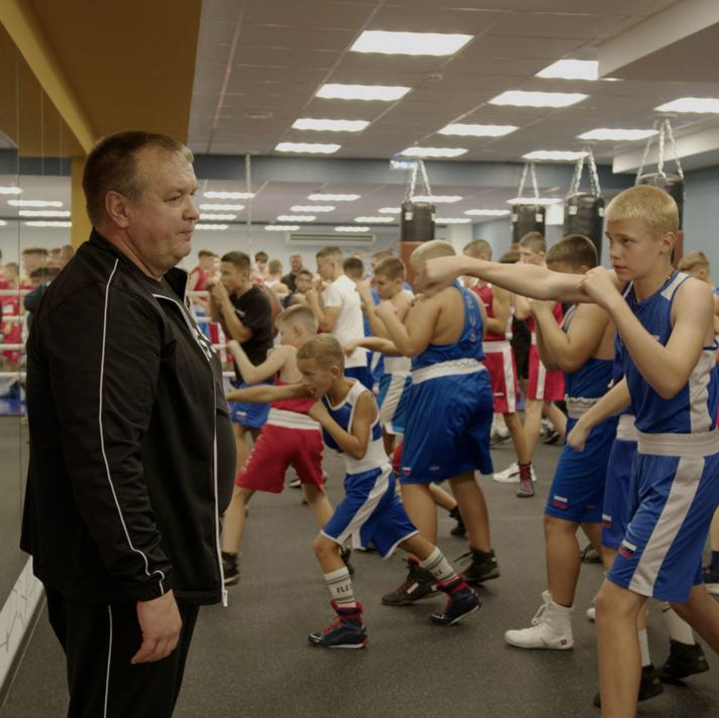 В Белгороде после ремонта открылся зал бокса