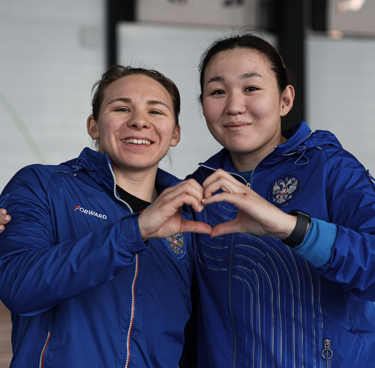 Тренировочные мероприятия женской сборной на базе «Лесная опушка»