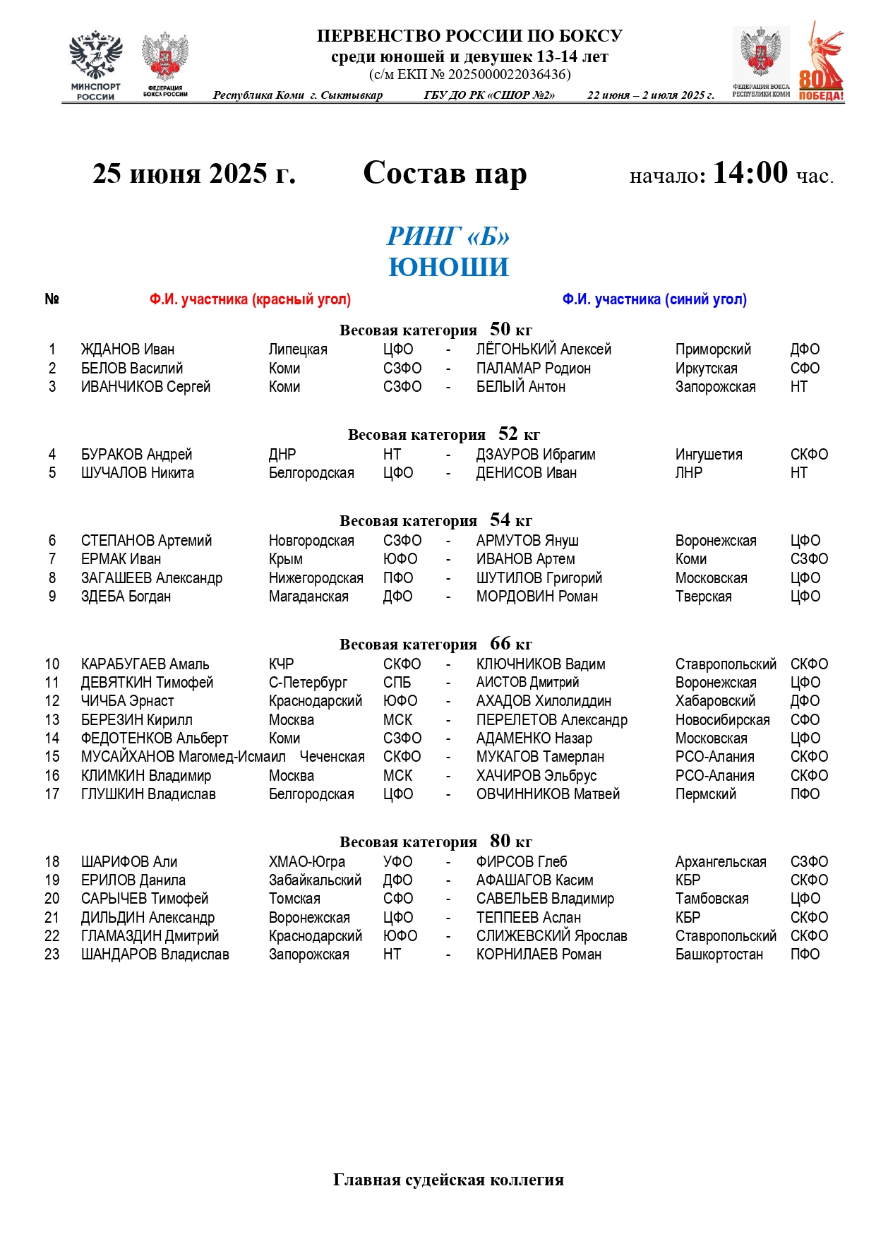 Состав пар 25 июня 14.00 Юноши_page-0002