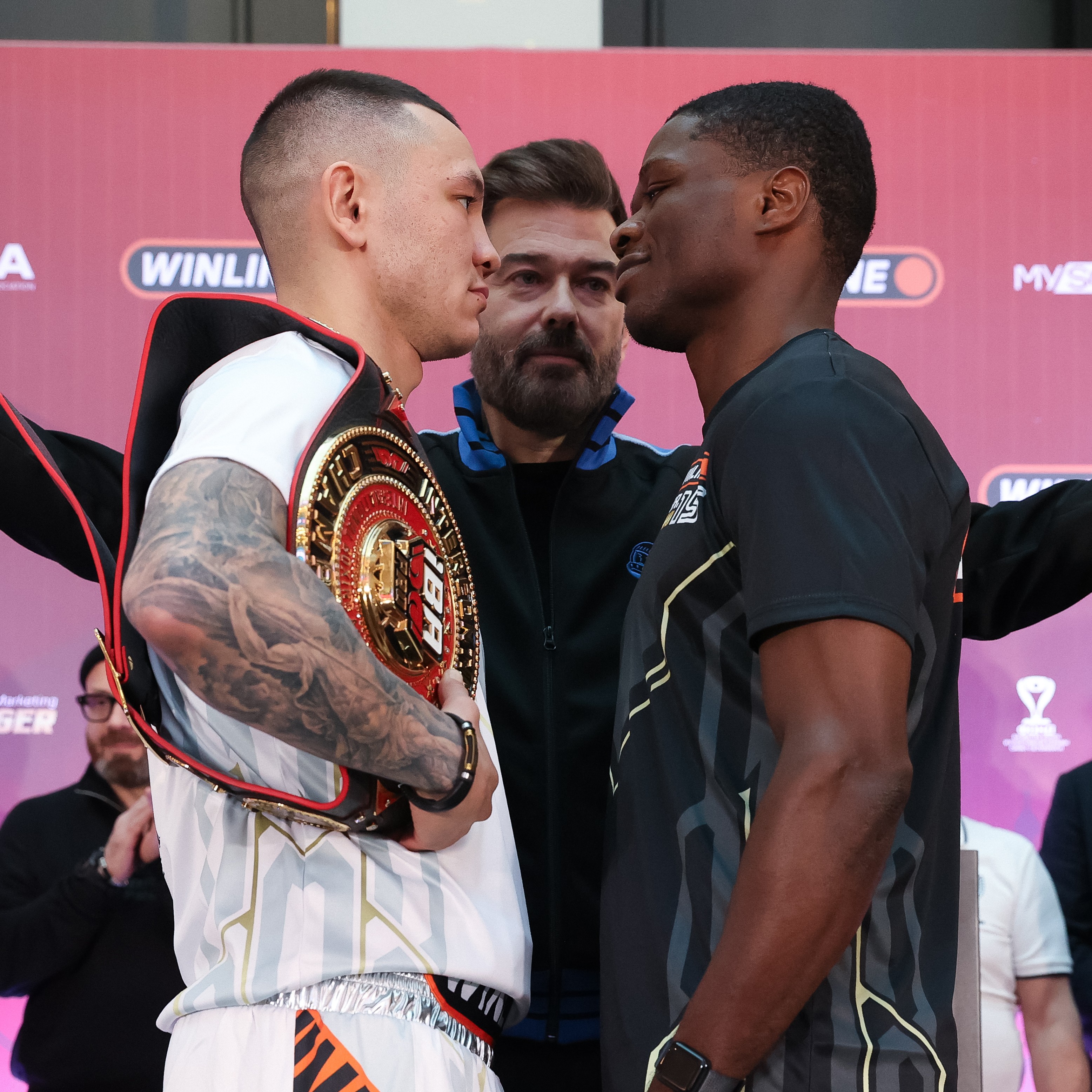 Итоги процедуры взвешивания перед турниром «WINLINE.IBA.PRO 15» в Санкт-Петербурге